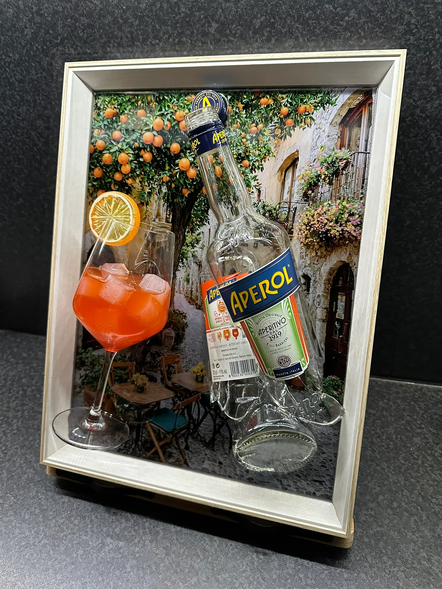 Aperol – Gebroken Fles met Glas – IMG_1224.JPEG